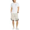Puma Team Shorts 8" Pt Sports Casual Colorblock Logo Knit Men bottoms White 536923-65