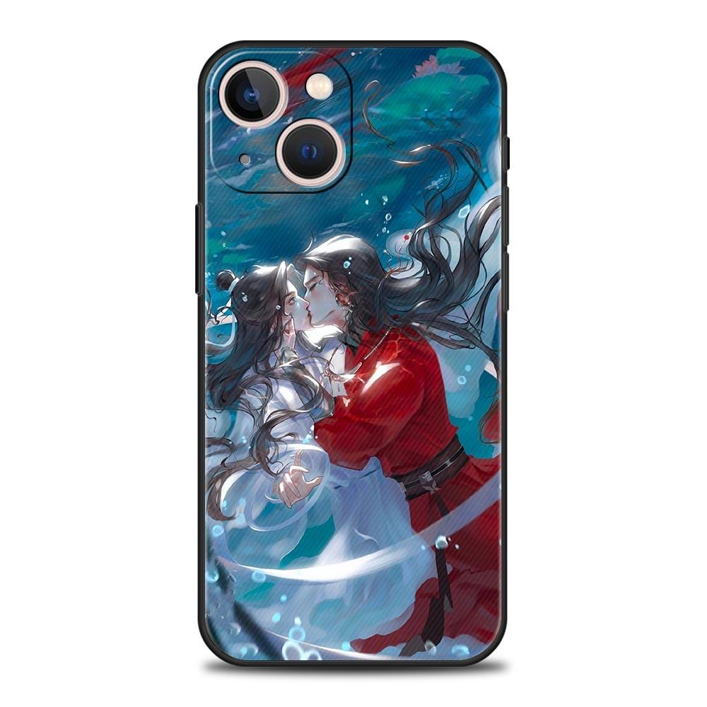 Luxury Phone Case For Apple iPhone 11 15 14 Pro MAX 12 13 7 8 Plus X XR XS MAX SE Cover Funda Heaven Official's Blessing