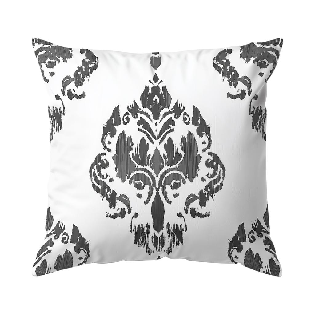 Geometric Leaves Cushion Covers Pillowcase Fantasy-Inspired Decor For Your Home Sofa Cushion Cover Living Room Bed Car Decor
