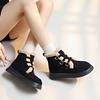 Women's 2025 new winter lamb wool Korean version ins tide Internet celebrity warm velvet snow casual shoes