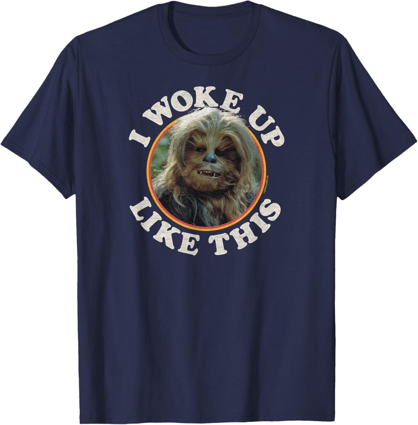 Chewbacca I Woke Up Like This T-Shirt S