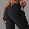 Women Cross Over High Waist Leggings Scrunch Sports Gym Leggins With Pocket  Soft Tights Training Pants Booty Lifting