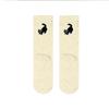 2 Pairs Autumn Vintage Women Cat Fish Printed Socks Cute Cartoon Middle Tube Soft Thermal Warm Crew Sock