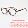 TR90 Fashion Reading Glasses Women Men Luxury Designer Small Oval Anti Blue Light Sexy Leopard Eyeglasses