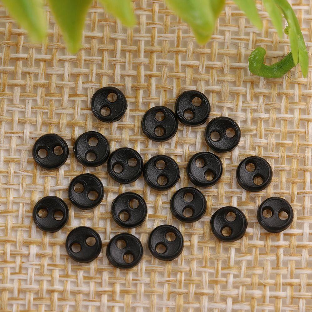 Miniature Two Holes Clothing Sewing Craft Mini Metal Buttons DIY Doll Clothes Dolls Strap Buckles
