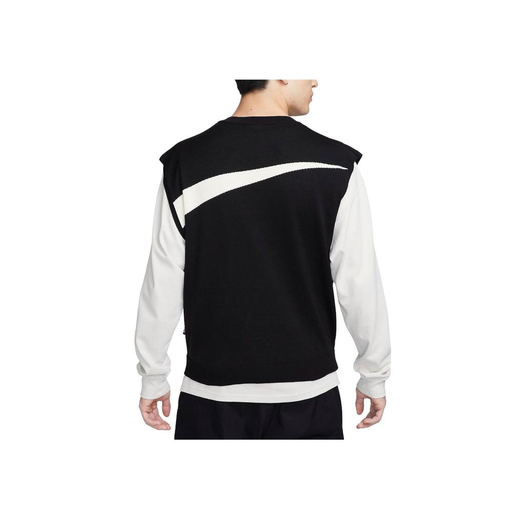 Nike Color-Block V-Neck Sleeveless Vest Men Tops Coconut-Milk FD2874-010