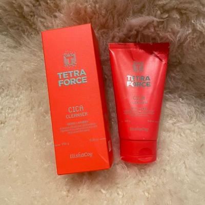 Limpiador Tetraforce Cica 150 g, cosmética coreana, Kbeauty, muestra