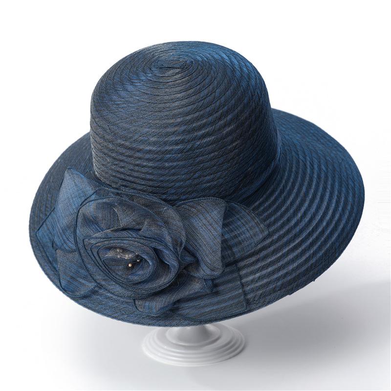 Foldable Face Hat, Organza Summer Straw Hat, Basin Hat, Sun Hat, Sunshade Edge Sunscreen Fisherman Hat