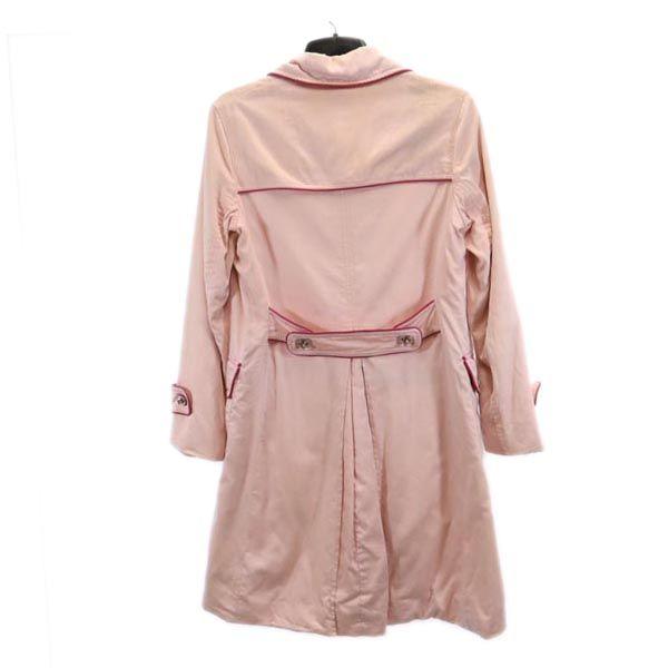 Coach Coat 4 Pink Special Hanger and Costume Cover Included Women Used