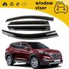 Hyundai Tucson 08-21 Rain Guards: Door Visors & Window Deflectors for Modification & Decoration