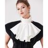 Elegant French Style Detachable Flouncing Collar With Layered Ruffle For Women Daily Outfit And Occasion