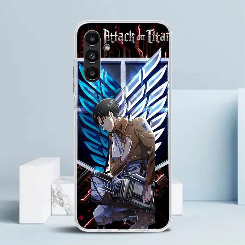 Attack Titan Levi Phone Case For Samsung Galaxy A17 A37 A57 A16 A15 A14 A13 A56 A55 A54 A53 A36 A35 A34 A33 A26 A25 A24 A23 Gala