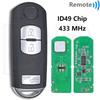 Great 433MHz SKE13E-01/02 Universal ID49 Chip Smart Car Remote Control Key For Mazda 3 6 CX-5 MX-5 CX-3 CX-4 CX-5 Axela Atenza