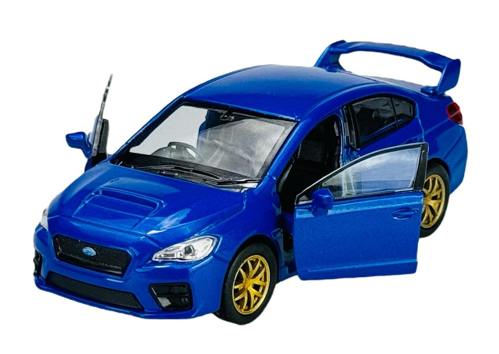 WELLY SUBARU IMPREZA WRX STi BLUE 1:34 43693