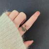 Vintage Gold Drachenflügel und Schwanz Ring für Damen Modischer Schwerer Handwerkskunst Exquisiter Leichter Luxus Vielseitiger High-End Fingerring