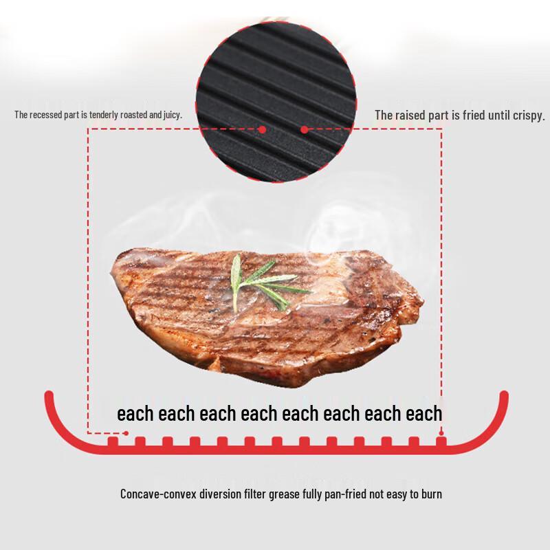 One's Member Multi-functional Cast Iron Frying Pan