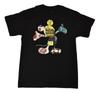 Disney Mens Mickey Mouse Disney Images Fill Black Shirt New M