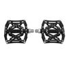 Bicycle Pedals Bike Aluminum Alloy Pedal CNC Machining with Bearing for Mountain Road Bike Black