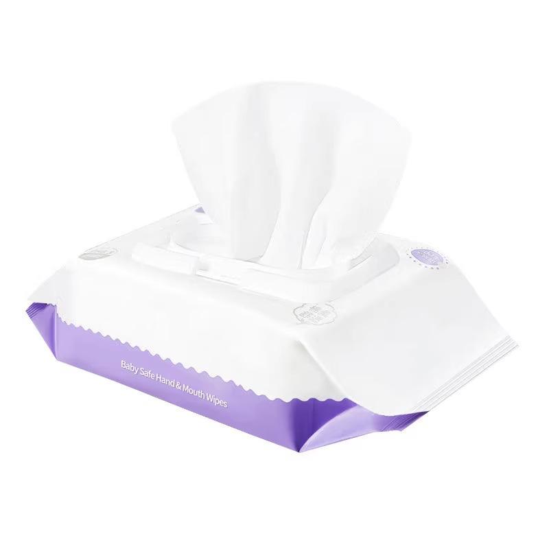 

Детские салфетки для рук и рта, 80 штук, большая упаковка с крышкой, гигиеническая очистка для младенцев