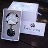 Creative Wind Chimes Hanging Light Collection Pendant Crafts Paw Print Sun Catcher  Balcony