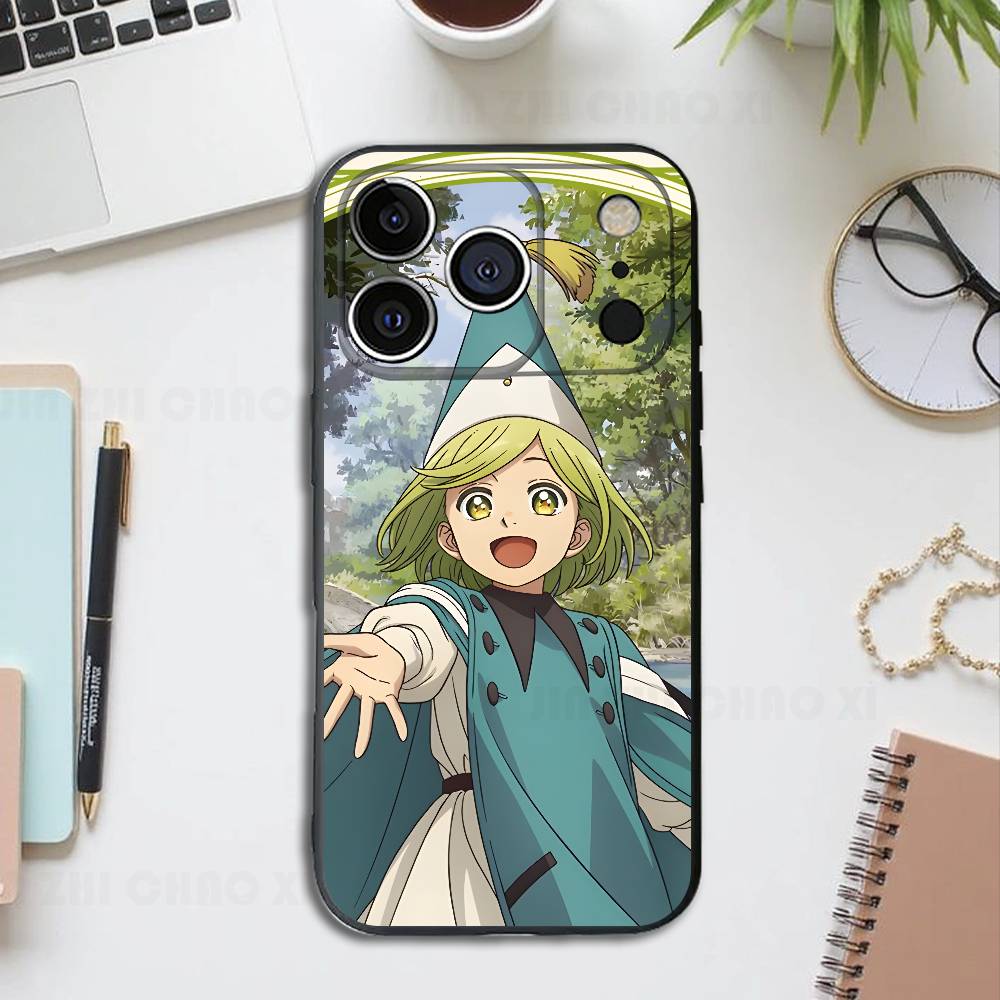 Witch H-Hat A-Atelier Coco Silicone Soft Phone Case For IPhone17 16 15 14 13 12 11 Pro Max Plus X XR SE Cover