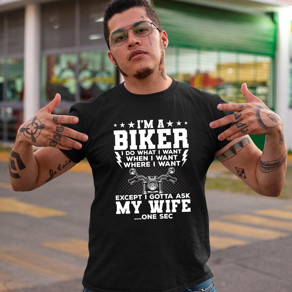 I’m A Biker Shirt, My Favorite Biker Shirt, Gift Idea For Biker, Funny Motorcycle Shirt, Riding Motorcycle Shirt, Biker Shirt, Biking Shirt XL