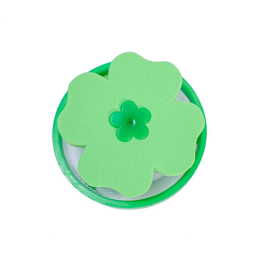 

1 шт., фильтр-мешок для удаления ворса для стирки зелёный