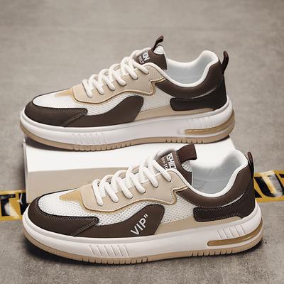 Shoes New Summer Thin Mesh Breathable Dad Shoes Thick Sole Lightweight Sports and Leisure Board Shoes
