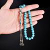 10mm 33 Beads Natural Stones Muslim Rosary Beads Ramadan Eid Gifts Turkey Bracelet Arabic Islamic Prayer Beads Handmade Zircon