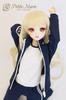 [Petite Marie] 13 DD Kompatibel Weiche Haptik Vielseitiger Jersey Blau 60cm Puppe BJD Puppenkleidung [Petite Marie] [Nr.0077]