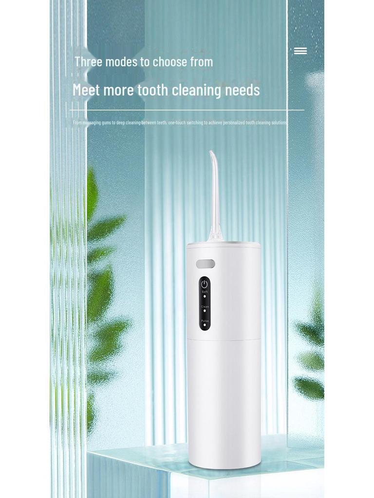 Portable Waterproof High-Frequency Pulse Electric Water Flosser