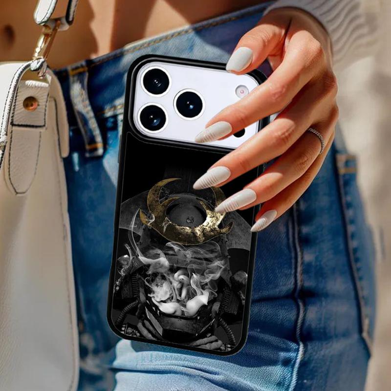 

Samurai Mask Helmet Phone Case For iPhone 17 Air 14 15 13 12 Max Cover For Apple 16e 11 Pro Max Plus Coque iPhone 17pro