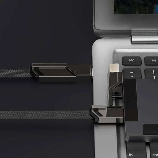 

4-в-1 кабель для быстрой передачи данных, плетеный шнур Type-C, многофункциональный зарядный кабель для iPhone, износостойкая конструкция, устойчивая к поломкам, нейлоновый плетеный провод, высокая гибкость сердечника S