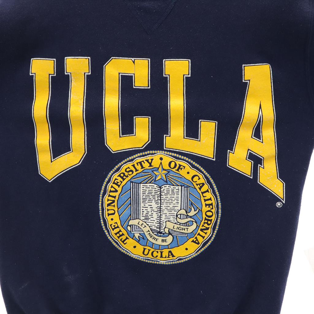 Russell Athletic 90s Made In USA Old College UCLA Long Sleeve Sweat Trainer Men's Used