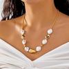 3pcs/set Multilayer Baroque Imitation Pearl Choker Necklace for Women New Trend Simple Love Heart Pendant Necklace Jewelry Gifts