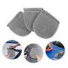 2pcs/6pcs Soft Microfiber Car Wax Applicator Mitts Polishing Sponge Wax Foam Applicator Pad For Car Cleaning Auto Detailing