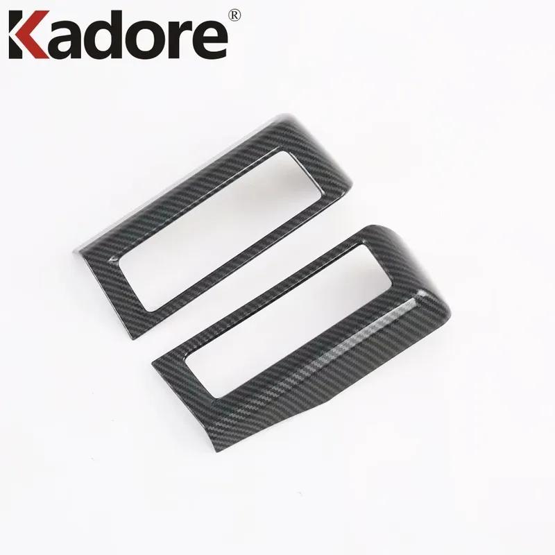 Car Center Air Vent Outlet Cover Trim For Toyota Hiace Granvia Commuter - 2024 Carbon Fiber Interior Accessories