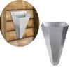Steel Poultry Restraining  for Chicken,for Large , Broilers, Roasters, Turkeys Up To 8 Pounds Flat-Back Poultry Killing  Easy To Clean
