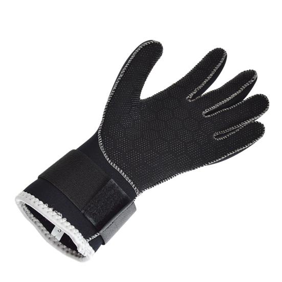 1 Pair Anti-slip Diving Gloves Widely Use Nylon Keep Warm Thick Snorkeling Mittens