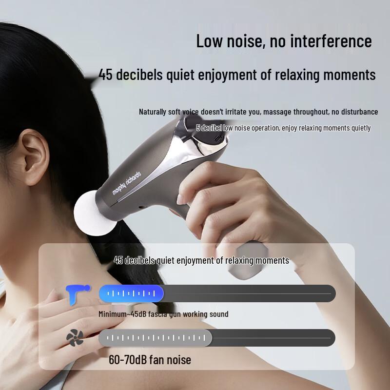 Morphy Richards Portable Massage Gun CN plug (adapter included)