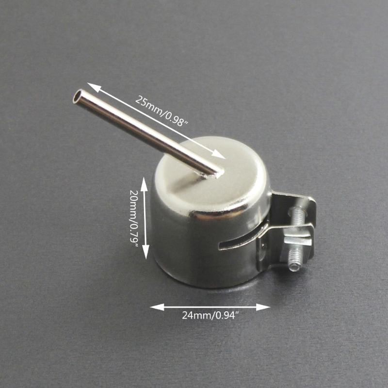 3/4/5/6/8mm Welding Nozzle 45 Degree Curved Angle Welding Nozzle For 850 850A 852 852D 852D+ 950 Hot Air Rework Station