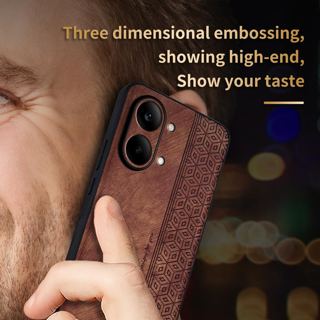 EUCAGR Luxury PU Leather Phone Case for Xiaomi POCO X8 Pro Max Shockproof Soft Back Cover for Xiaomi POCO X8Pro Max