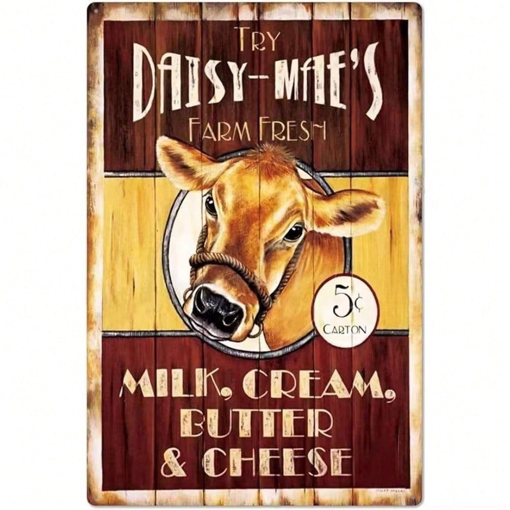 20x30cm Metal Tin Sign Retro Wall Art Home Decor