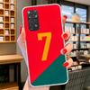FootBall SuperStar Number C 7 10 Cover Phone Case For Xiaomi Redmi Note 15 14 13 12 11 10 Pro Plus 14S 12S 11S 11T 11E 10S Soft