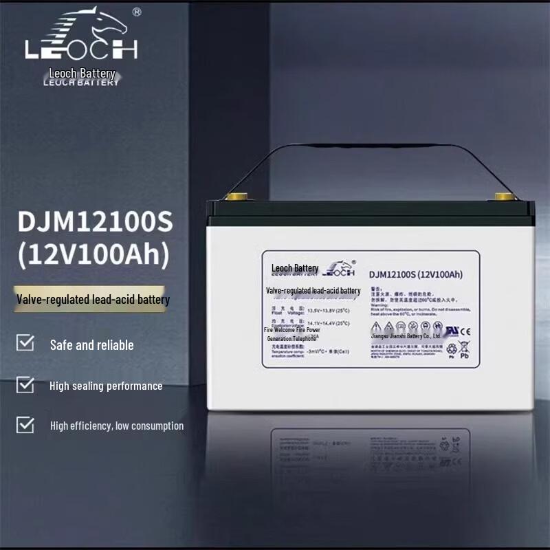 LEOCH 12V 100AH Valve-Regulated Lead-Acid Battery 100AH