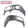 2 Buah A/C Dash Ventilasi Udara Trim Air Vent Trim reemplazar para Toyota Prius 2004 -2009 Plastik Perak + 3 equipos eléctricos