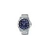 Casio MTP-VD01D-2B Analog Watch Blue Dial Stainless Steel Band Men's Timepiece