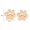 Women Fashion Dog Cat Palm Paw Ear Stud Earrings Party Jewelry Accessories Gift