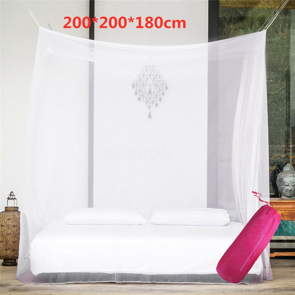 Large White Camping Indoor Outdoor Netting Storage Bag Insect Tent Mosquito Net