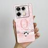 Phone Case For Infinix Note 40 4G X6853 Note 40 Pro Plus X6851B 40 Pro 4G X6850 5G X6851 Fashion Letters Matte Soft Cover Funda